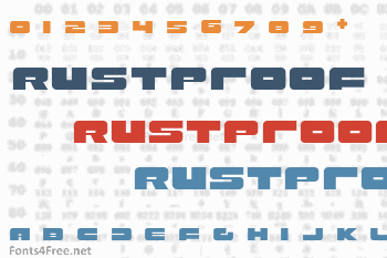 Rustproof Body Font