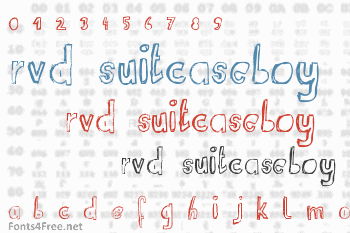 RvD Suitcaseboy Font