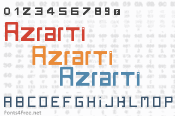 Rzrarti Font