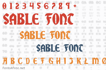 Sable Font