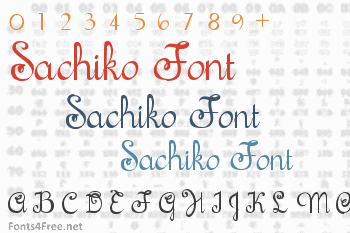 Sachiko Font