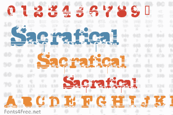 Sacrafical Font