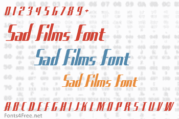 Sad Films Font