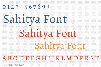 Sahitya Font