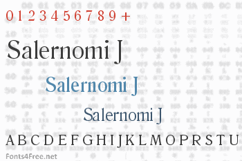 Salernomi J Font