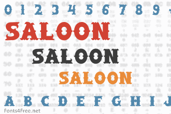 Saloon Font