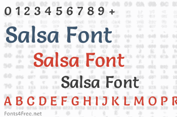 Salsa Font