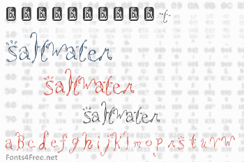 Saltwater Font