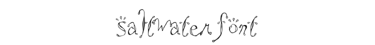 Saltwater Font