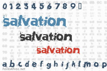 Salvation Font