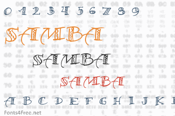 Samba Font