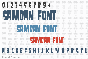 Samdan Font