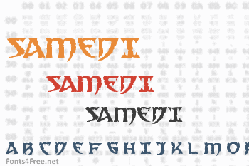 Samedi Font