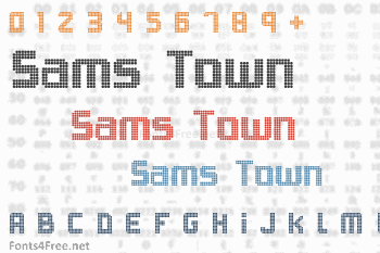 Sams Town Font