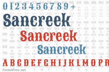 Sancreek Font