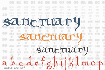 Sanctuary Font