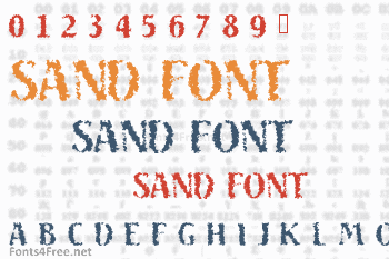 Sand Font