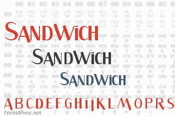 Sandwich Font