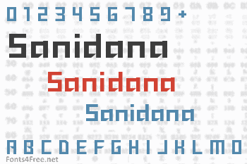 Sanidana Font