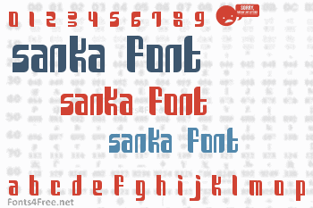 Sanka Font