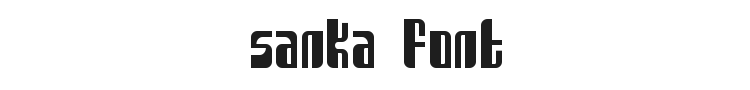 Sanka Font