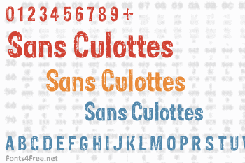 Sans Culottes Font