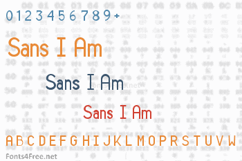 Sans I Am Font