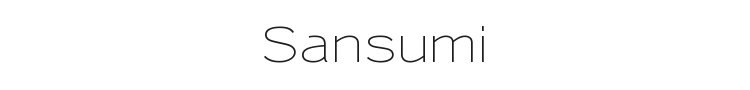 Sansumi Font