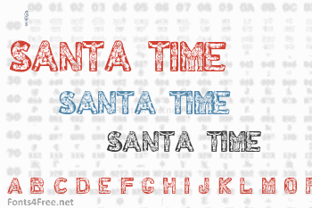 Santa Time Font