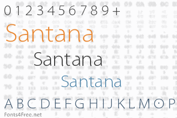 Santana Font