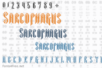 Sarcophagus Font