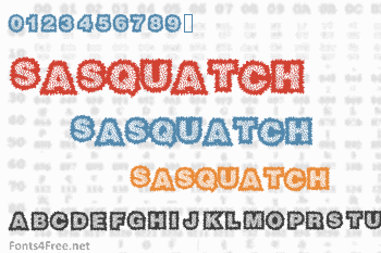 Sasquatch Font