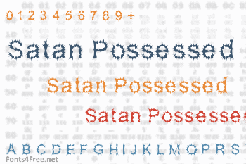 Satan Possessed Font