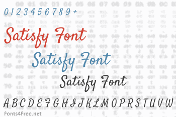 Satisfy Font