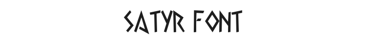 Satyr Font Preview