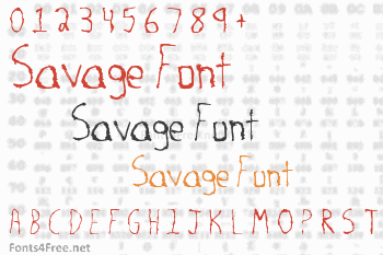 Savage Font