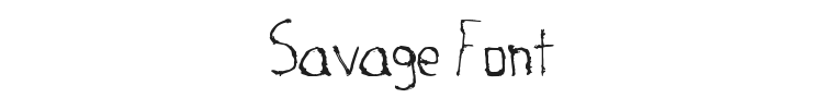 Savage Font