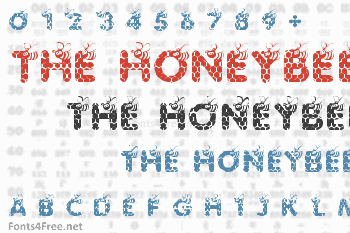 Save The Honeybee Font