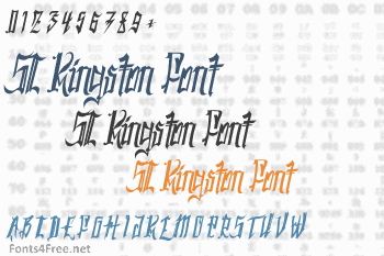 SC Kingston Font