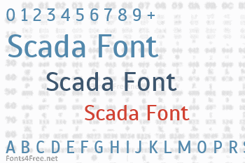 Scada Font