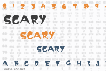 Scary Font