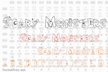 Scary Monsters Font