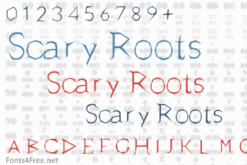 Scary Roots Font