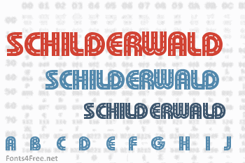 Schilderwald Font