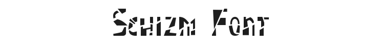 Schizm Font Preview