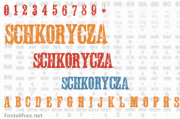 Schkorycza Font
