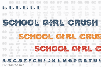 School Girl Crush Font