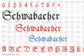 Schwabacher Font