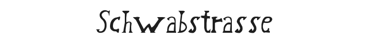 Schwabstrasse Font Preview