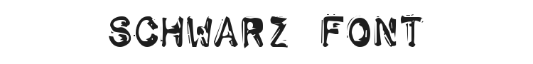 Schwarz Font